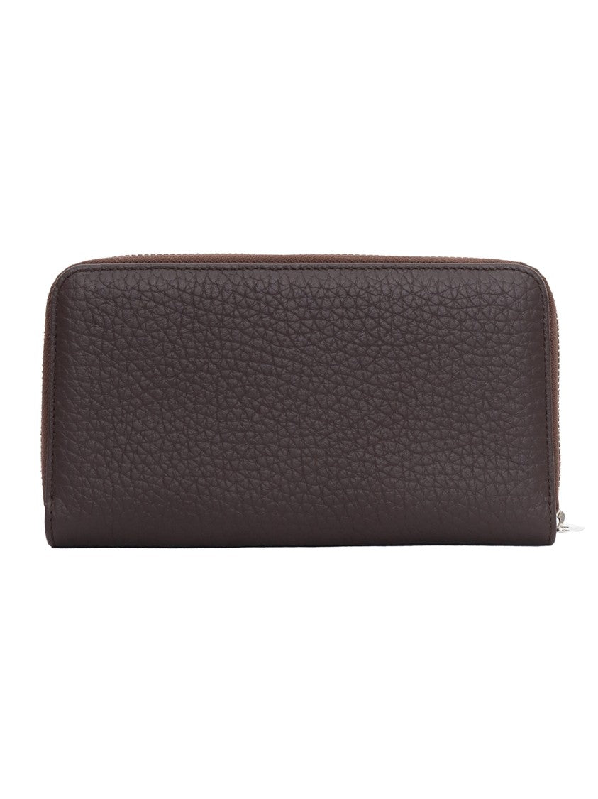Claudio Orciani Hammered Leather Wallet