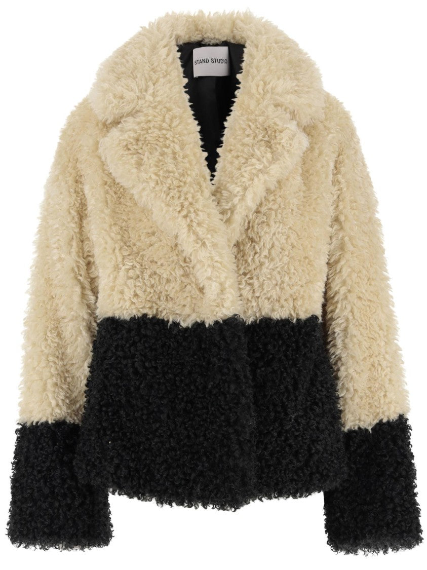 Stand Studio Jubel Jacket In Faux Fur