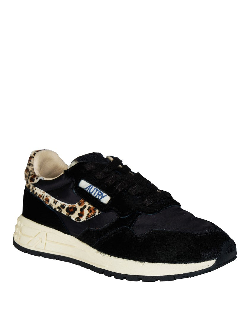 Autry Reelwind Low Leopard Print Sneakers