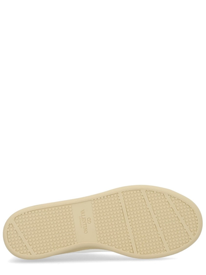 Valentino Garavani Royco Minimalist Low-Top Wool Sneakers