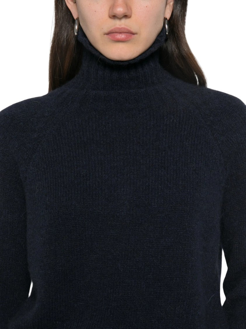 Jucca Roll-Neck Raglan-Sleeve Sweater