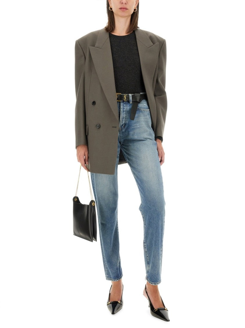 Saint Laurent Cashmere And Silk Sweater