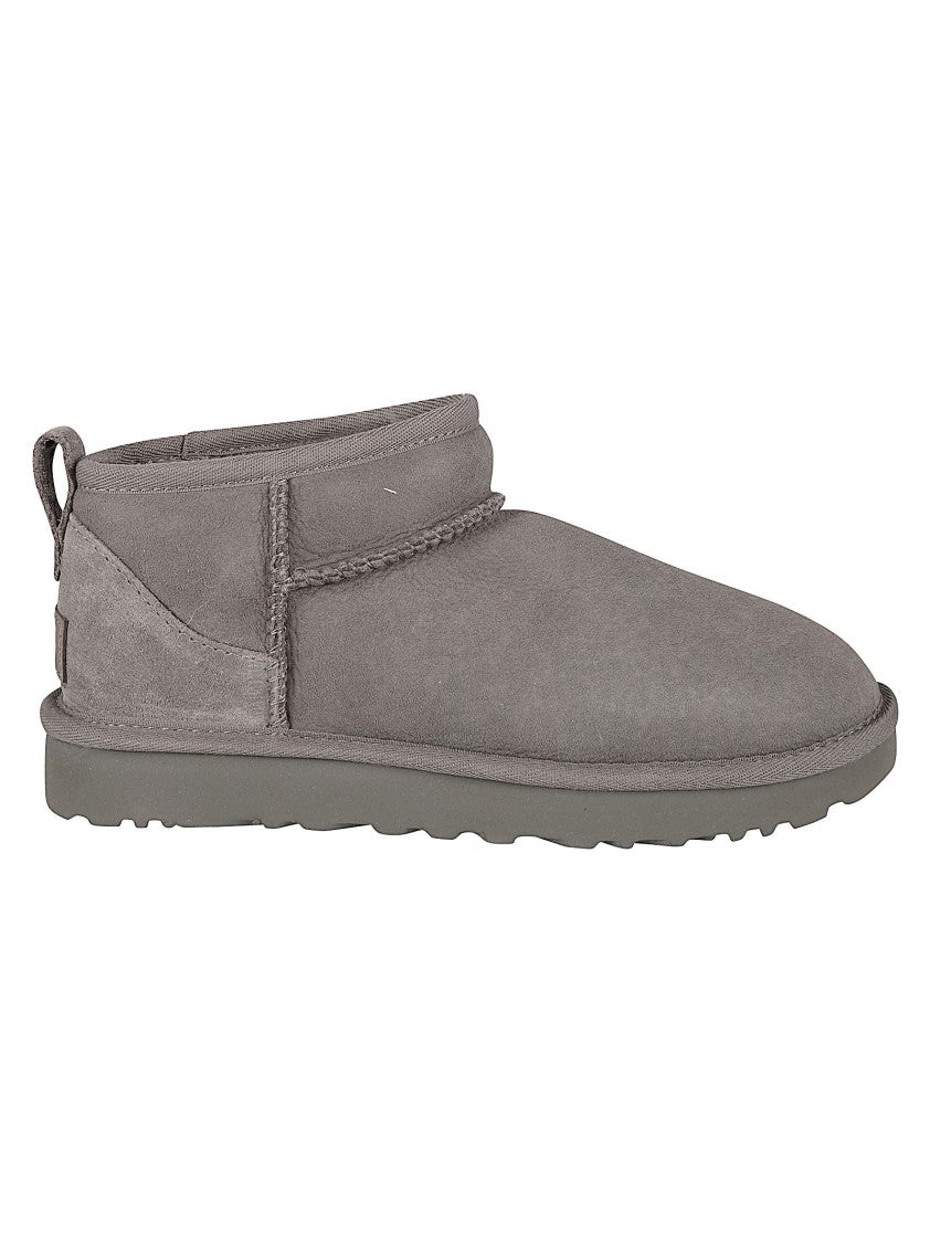 Ugg Suede Ankle Boots With Textured Grip Sole