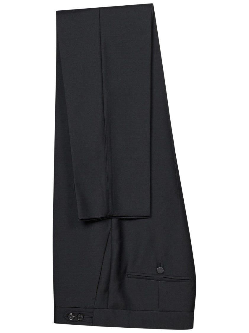 Dsquared2 Single-Breasted Suit With Satin Lapel