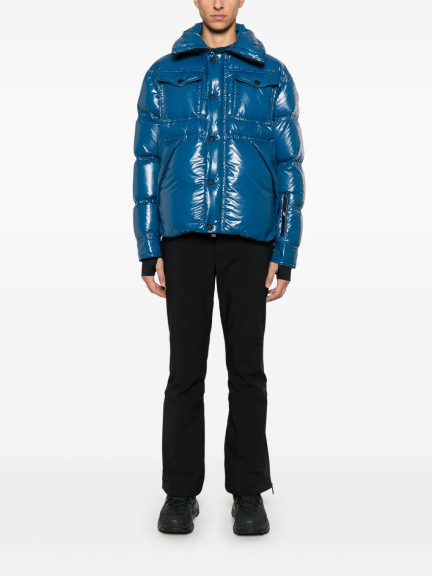 Moncler Grenoble Technical Poplin Ski Trousers With Water-Resistant Features