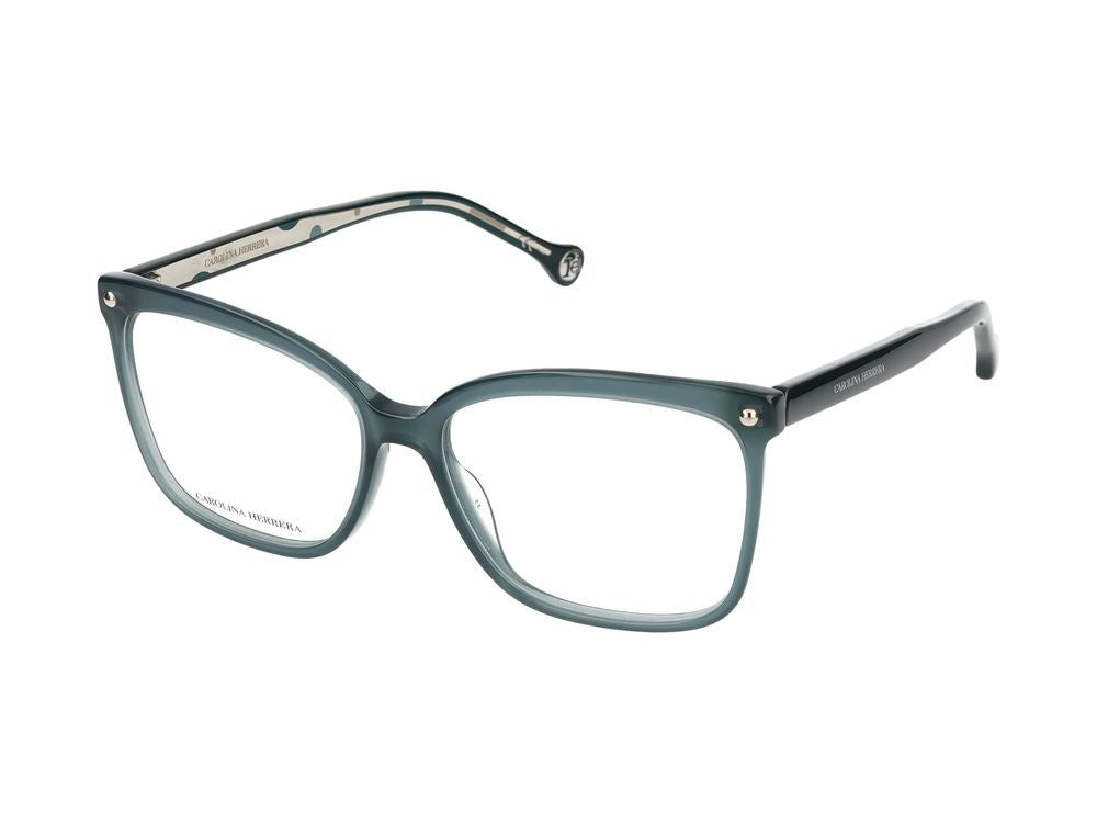 Carolina Herrera Eyeglasses Ch 0012 Zi9 Teal 56/15/145