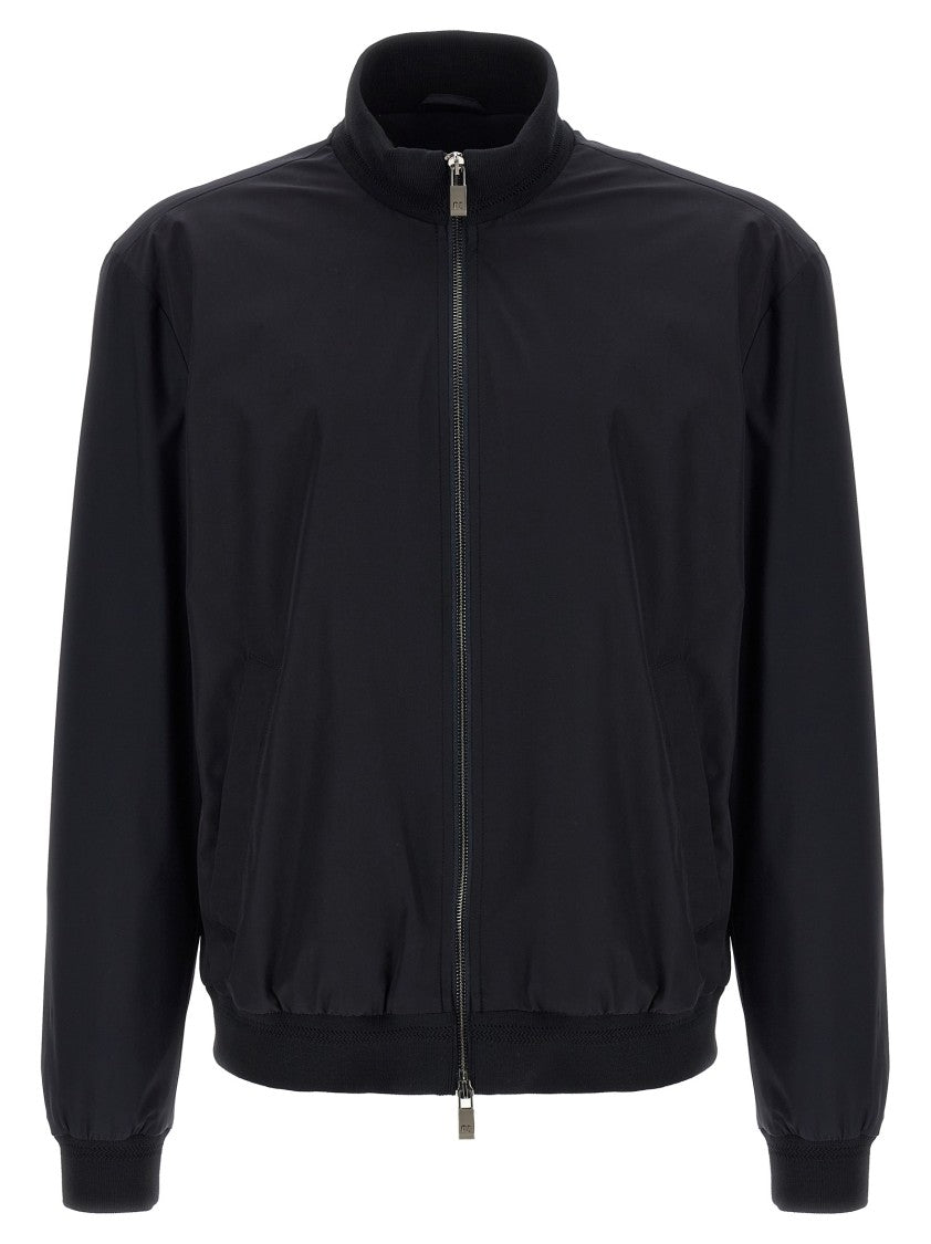 Pal Zileri Tech Fabric Bomber Jacket