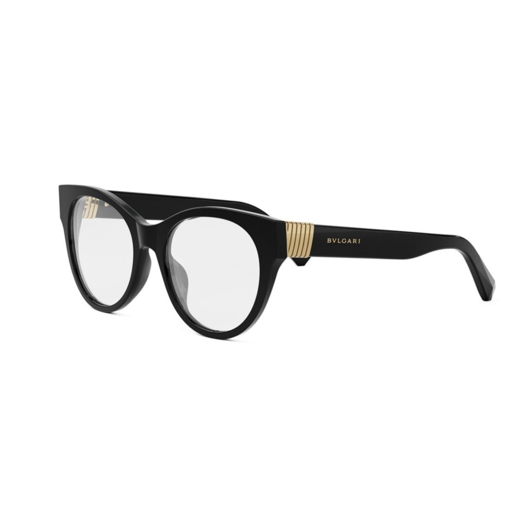 Bulgari Bv50048i Rounded Cat-Eye Eyeglasses