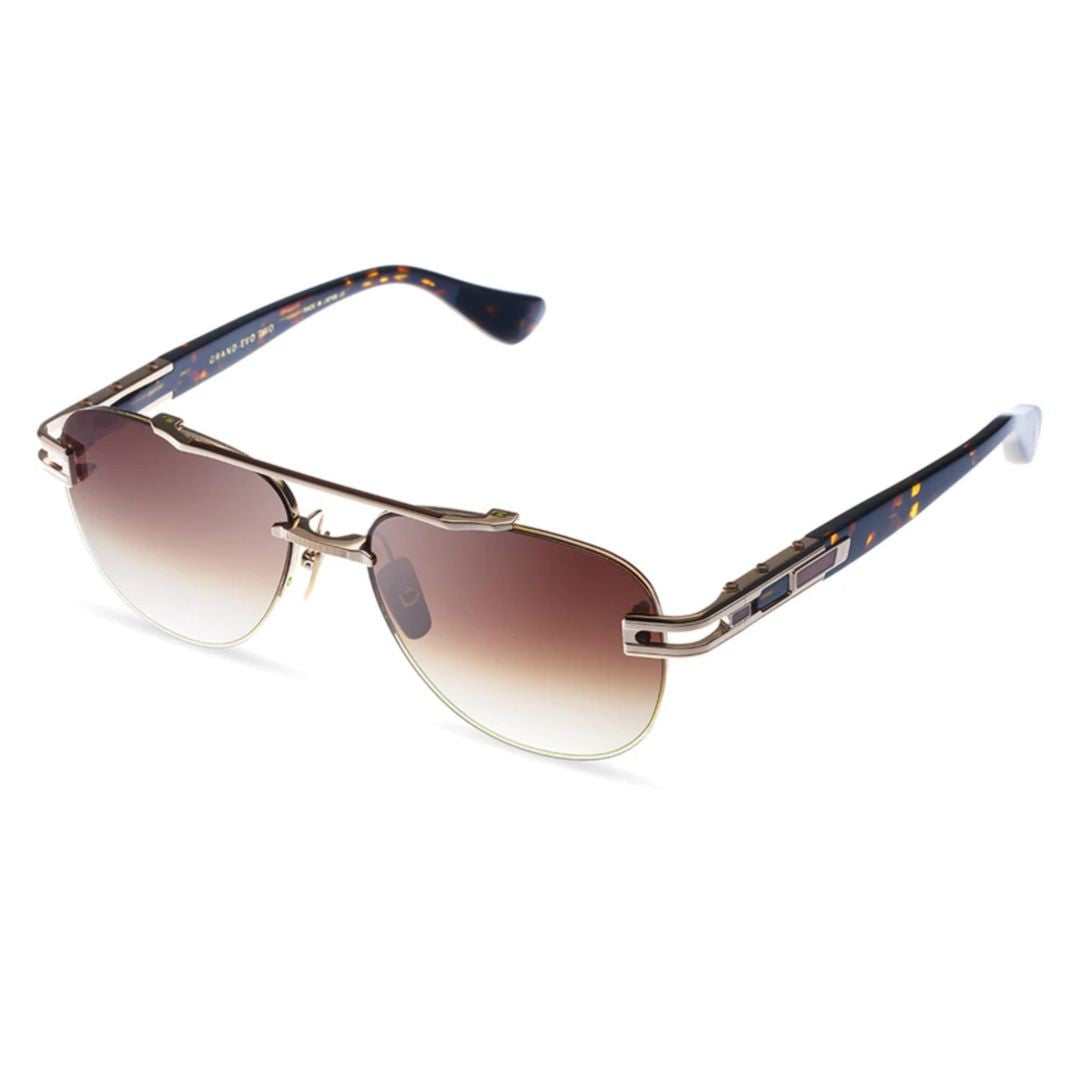 Dita Brown Grand-Evo Two Tortoiseshell Square Sunglasses