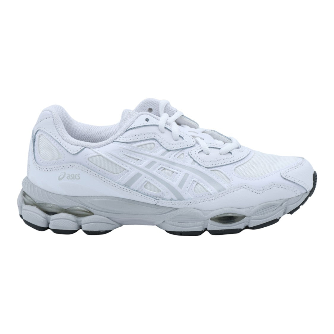 Asics Chunky Sole Sneakers With Breathable Mesh Overlays