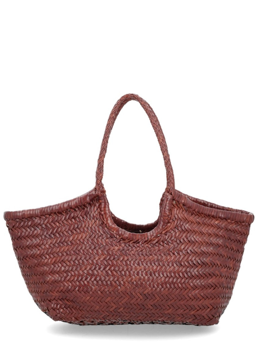Dragon Diffusion Nantucket Basket Large Woven Tote Bag