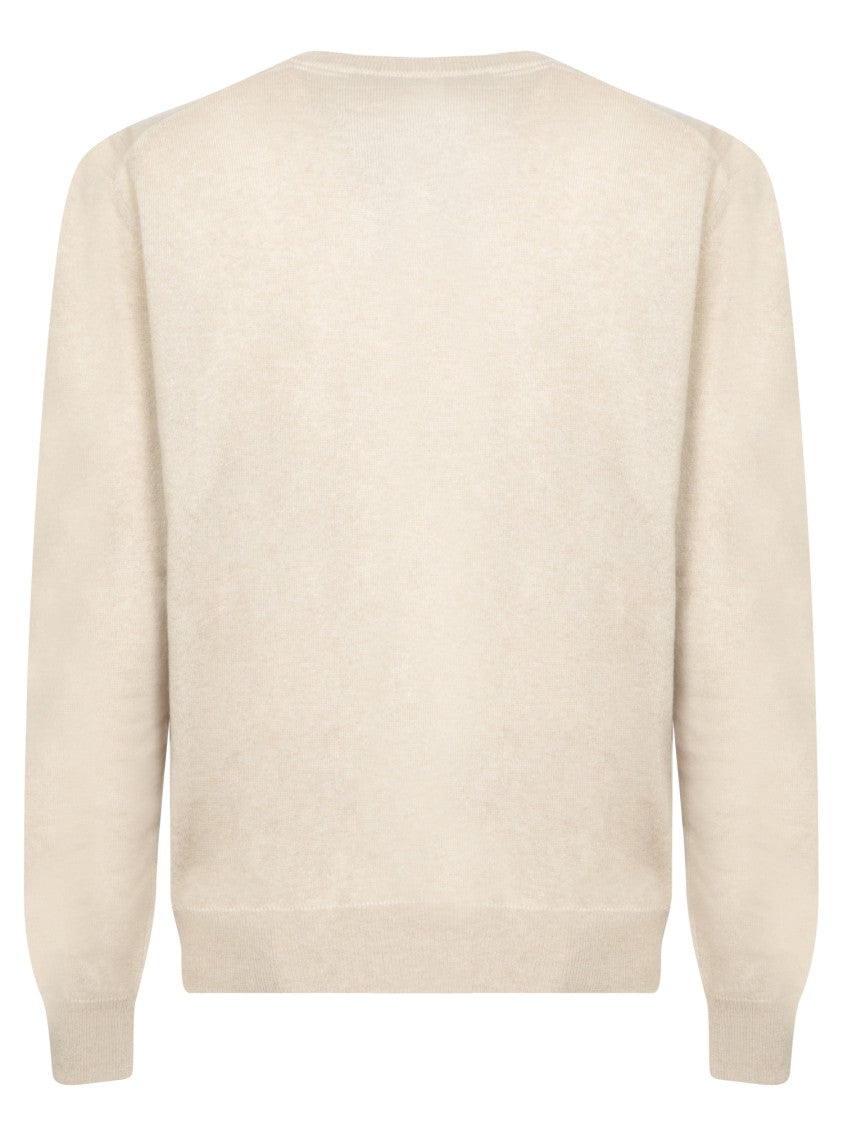 Dell'oglio Beige Cashmere Knitwear