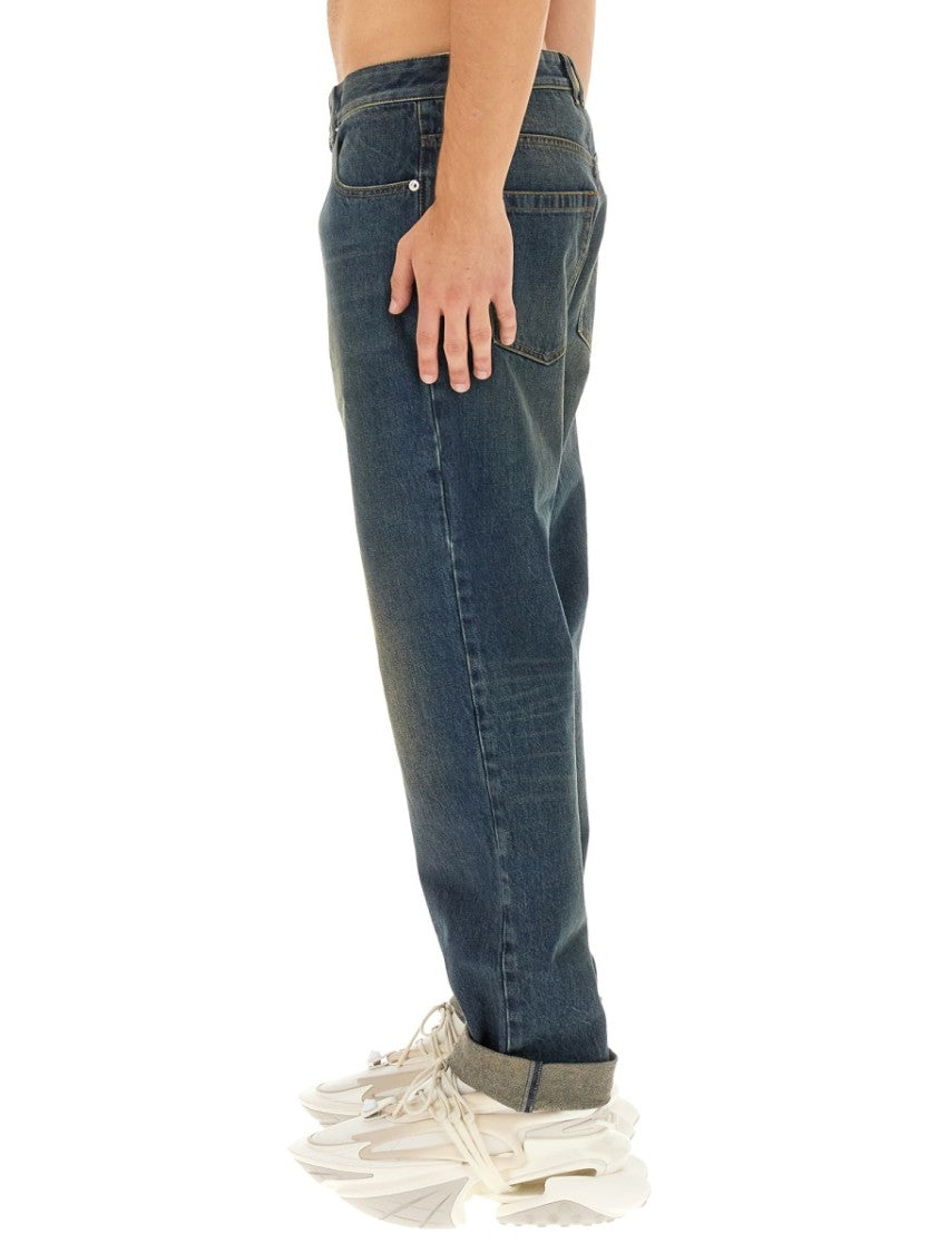Balmain Classic Straight-Leg Jeans