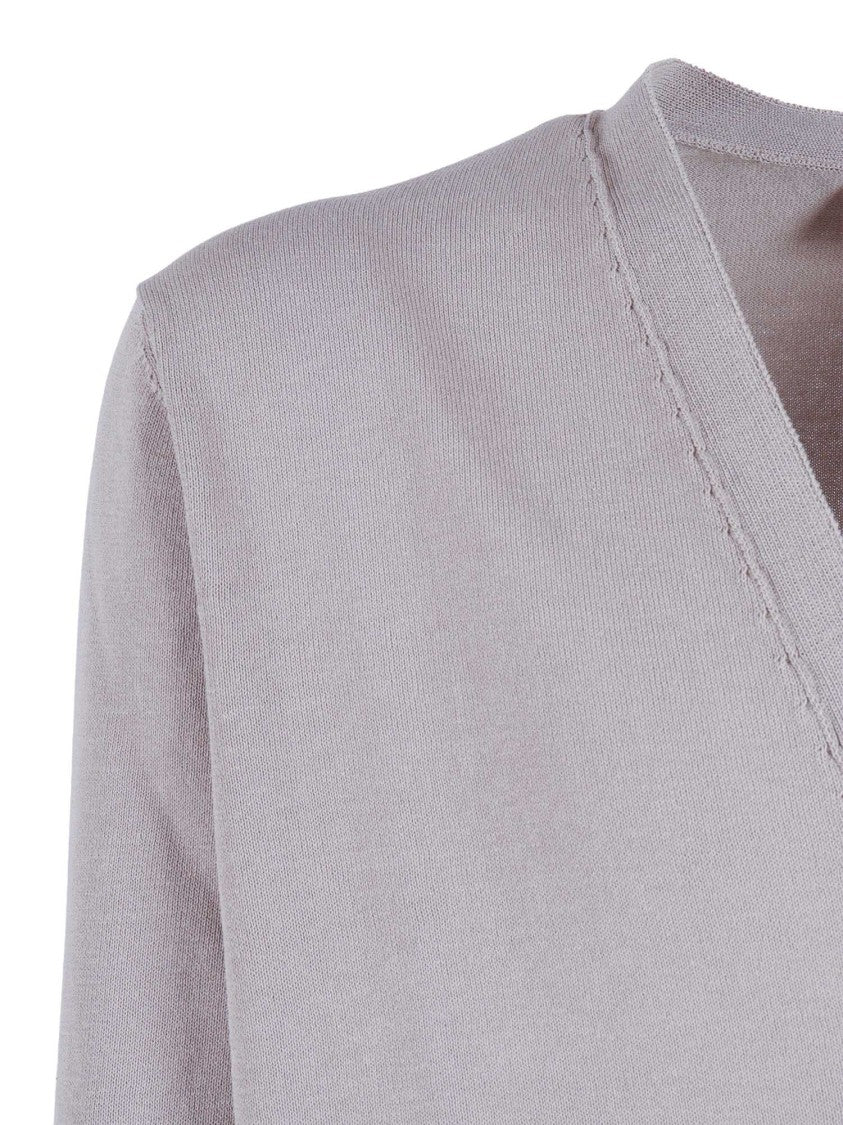 Sette Fili Cashmere Tubolare Mid Length Knit Cardigan
