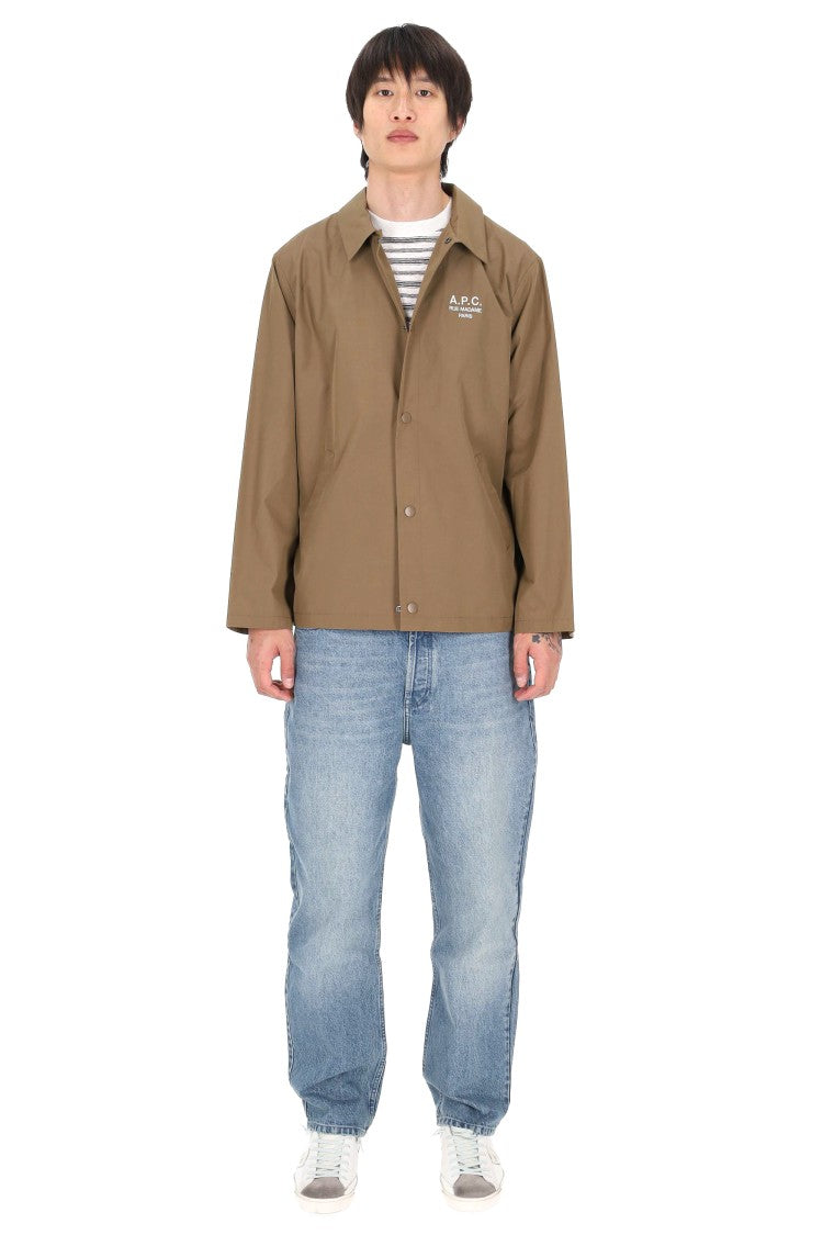 A.P.C. Polyester-Cotton Blend Layering Overshirt