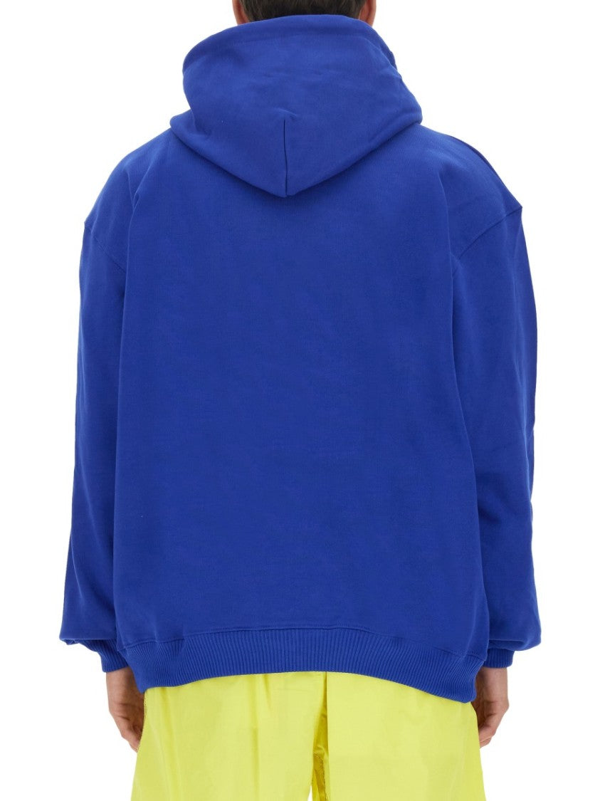 Msgm Graphic Logo Sweatshirt