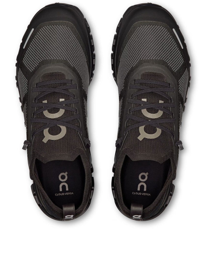 On Black Cloud 6 Versa Mesh Running Sneakers