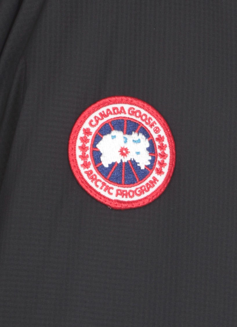 Canada Goose Black Telo Fabric High Neck Down