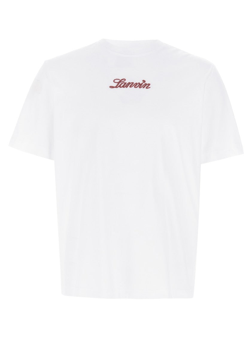 Lanvin Crewneck Cotton T-Shirt