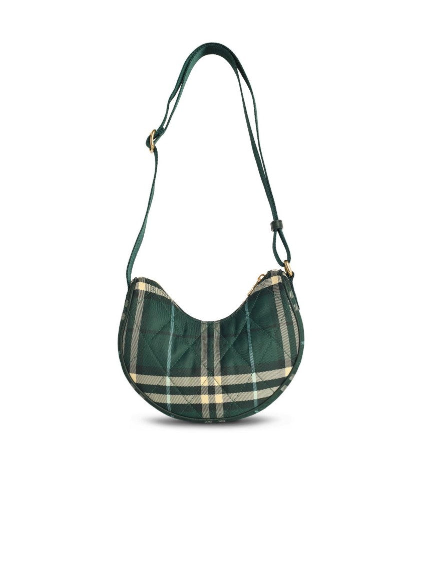 Burberry 'Horseshoe' 'Verdant' Polyamide Crossbody Bag