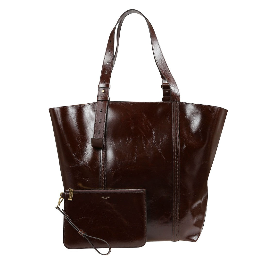Golden Goose Leather Shopper Bag