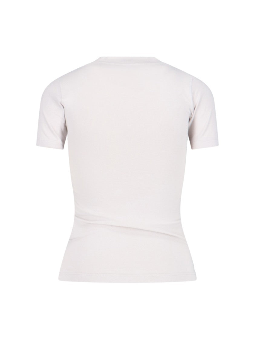 Balenciaga "Activewear" Stretch Jersey T-Shirt – White