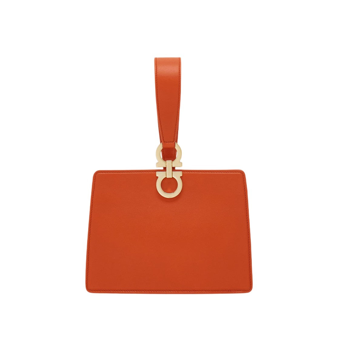 Salvatore Ferragamo Mini Leather Clutch Bag