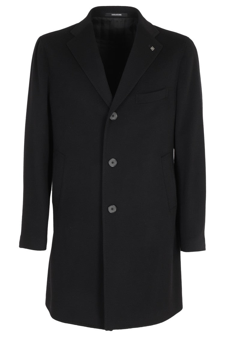 Tagliatore Bruce Unlined Medium Black Coat