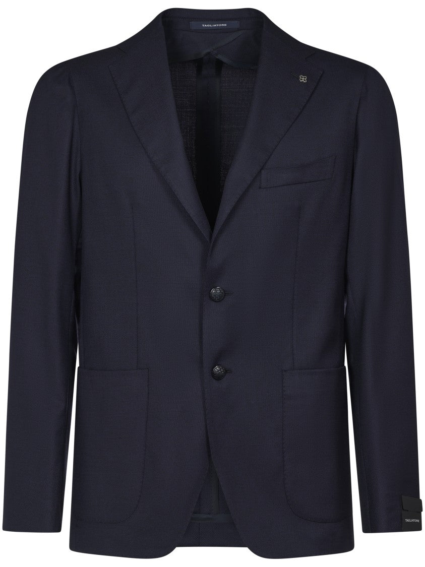Tagliatore Tailored Black Jacket