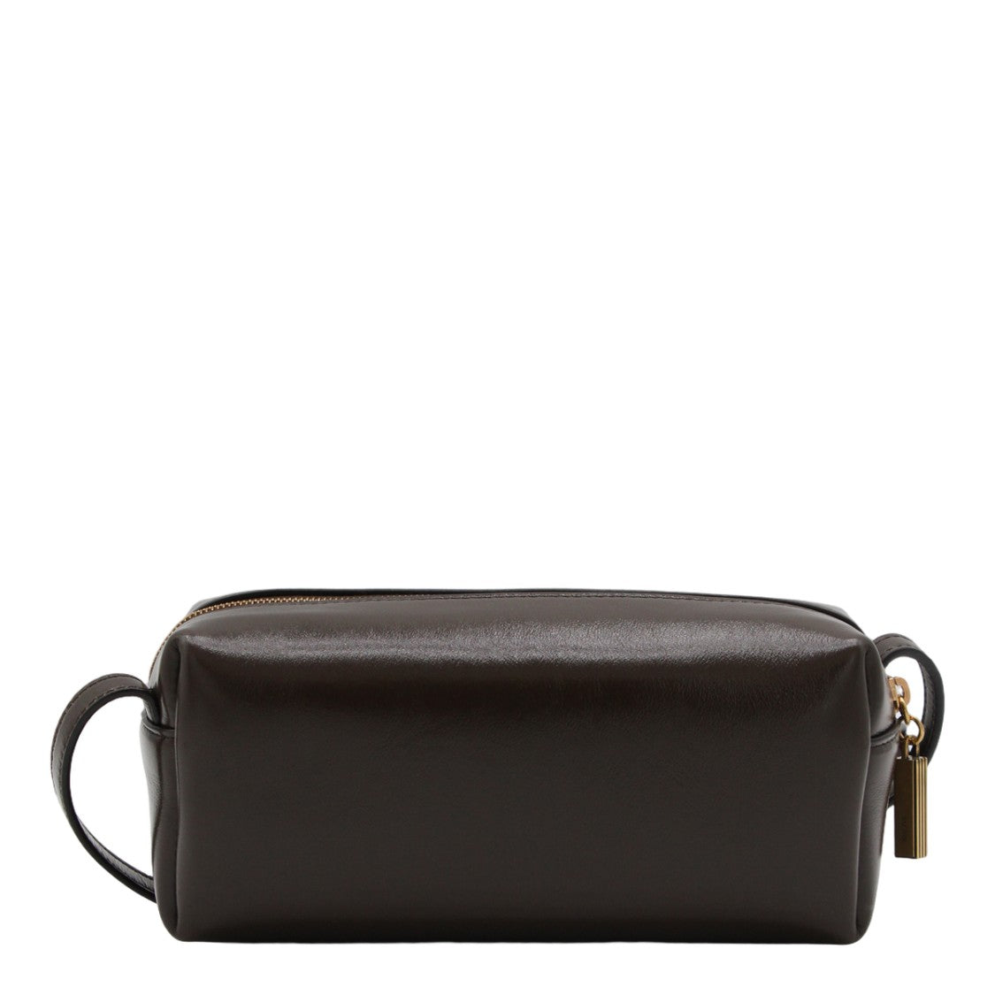 Khaite Rectangular Crossbody Bag In Polished Leather
