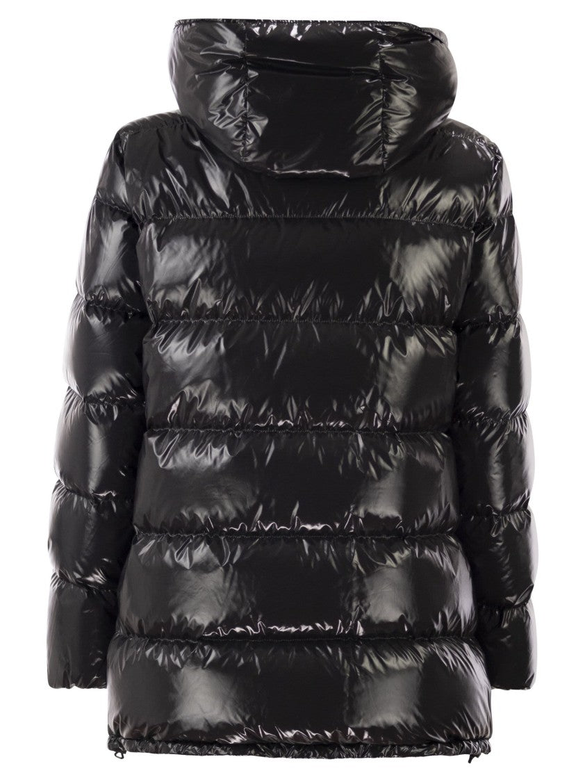 Herno Glossy Nylon Down Jacket