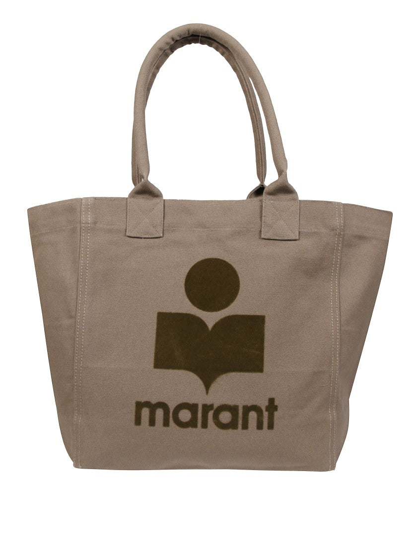 Isabel Marant Étoile Spacious Tote Bag With Bold Graphic Logo