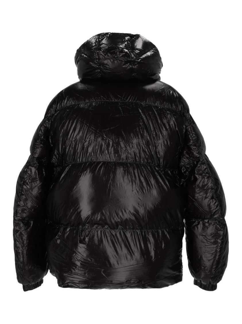 Diesel Glossy Quilted W-Rolfys-Wrd-Bkcp Down Jacket
