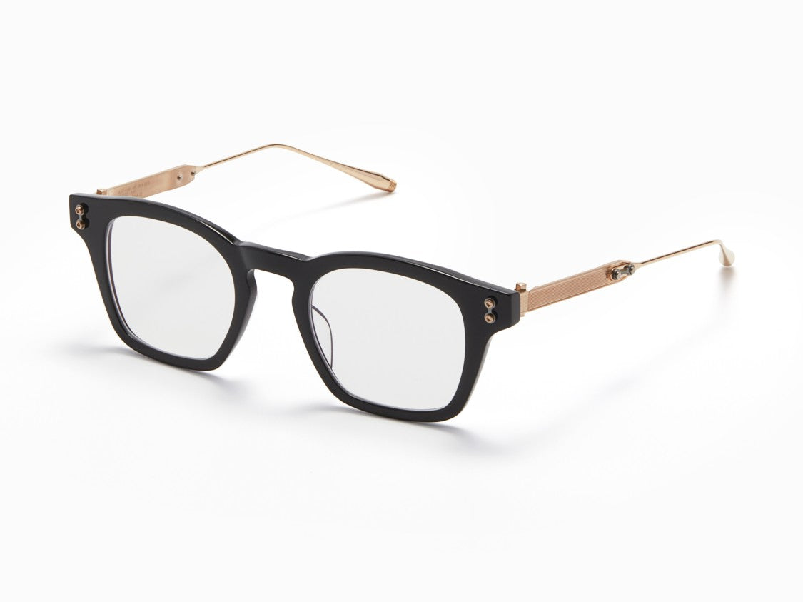 Akoni Gold Wise Metal Square Eyeglasses