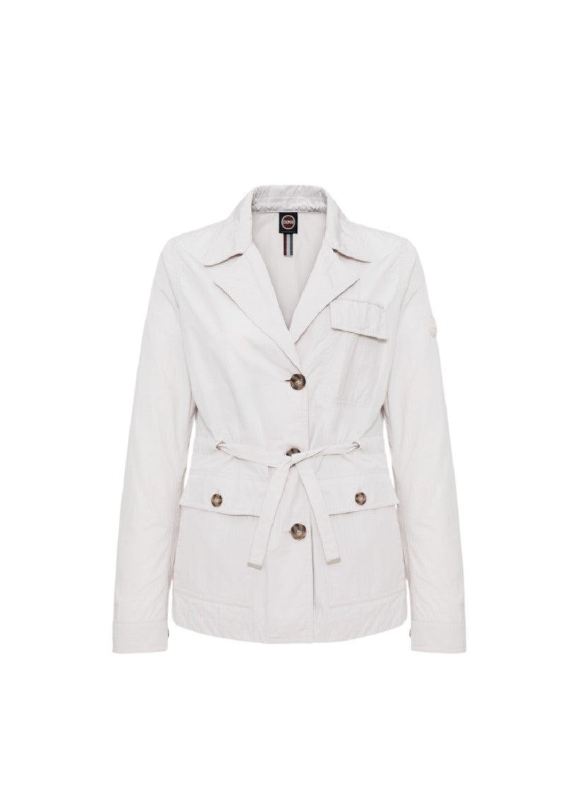 Colmar Originals Beige Safari Jacket With Reverse Collar
