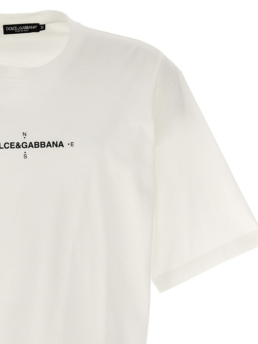 Dolce & Gabbana Relaxed-Fit Cotton T-Shirt With Bold Print