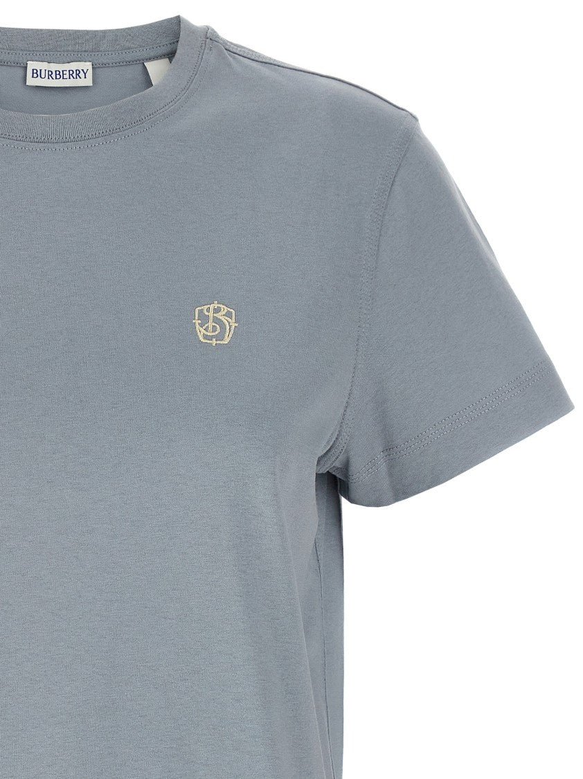 Burberry Logo Embroidery T-Shirt
