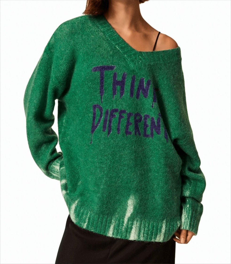 Twinset Actitude Garden Green/Different Sweaters