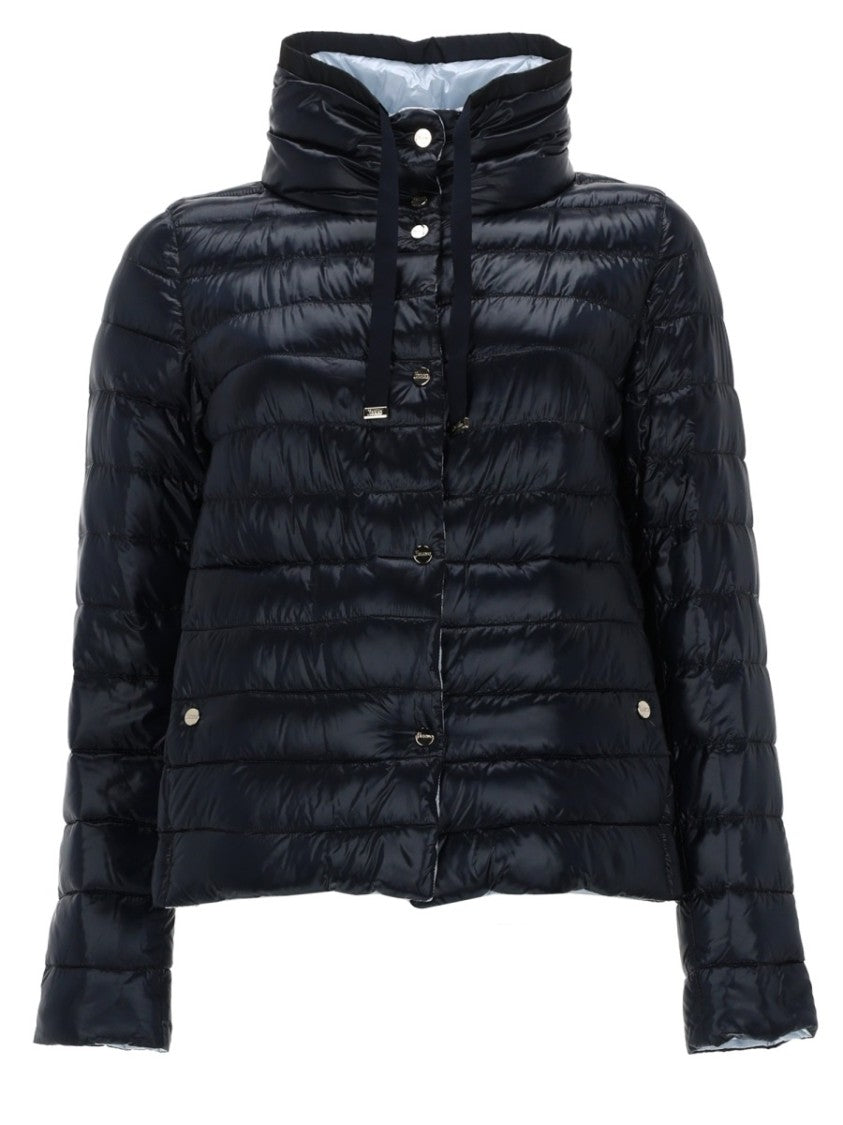 Herno Reversible High Collar Puffer Jacket