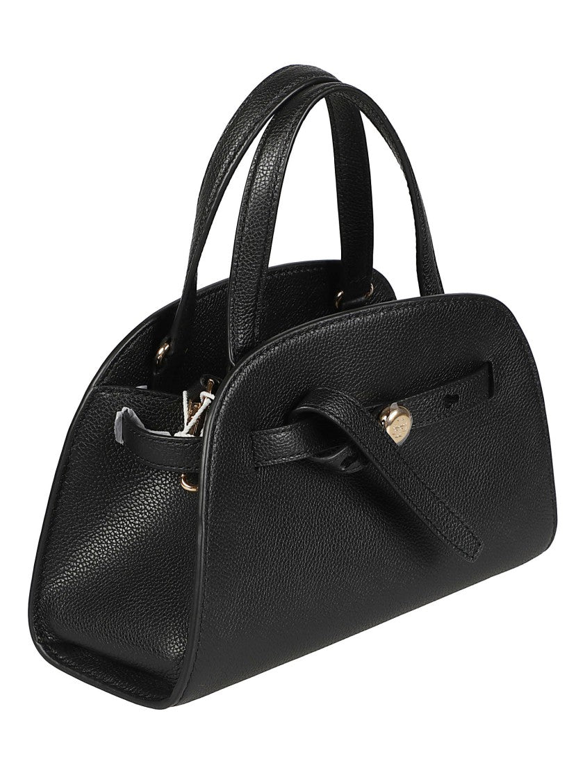 Tory Burch Small Romy Textured Leather Bowling Bag