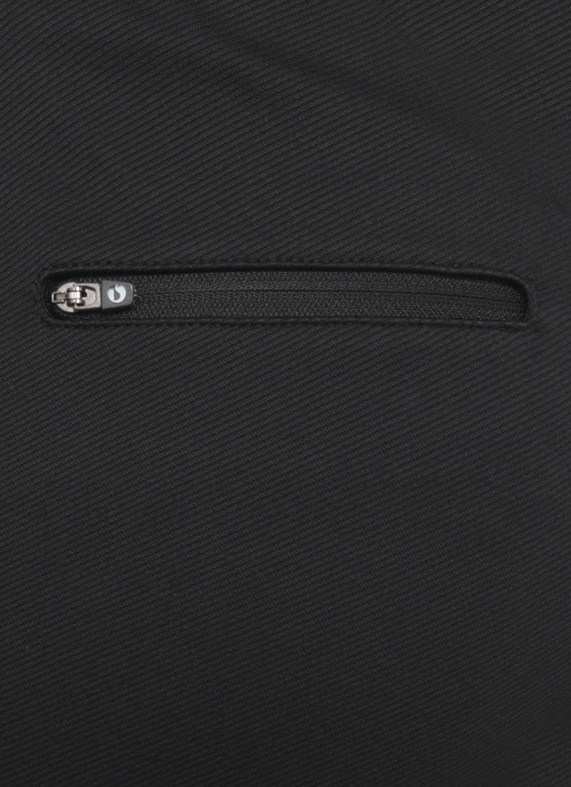 Coperni Tailored Black Leggings With Elasticated Waist And Functional Pockets