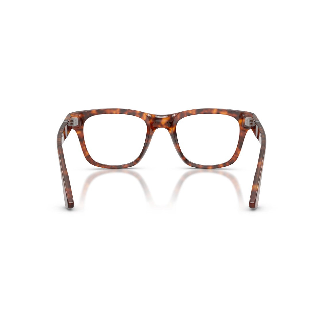 Persol 0Po3389v Oversized Square Frame Tortoiseshell Eyeglasses