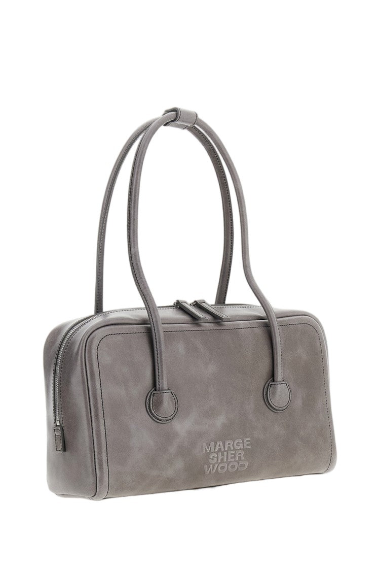 Margesherwood Premium Leather Small Shoulder Bag With Zip Closure