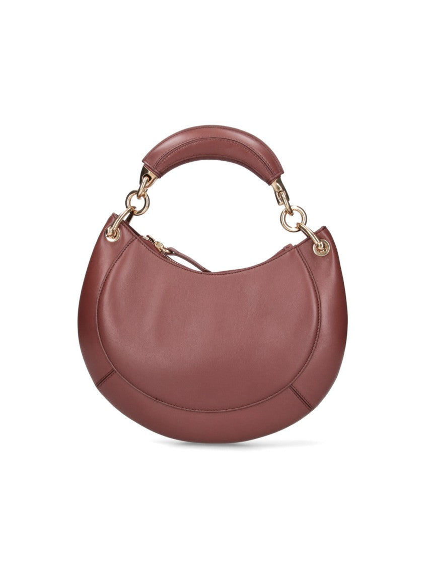 Chloé Crescent-Shaped Handbag With Structured Top Handle