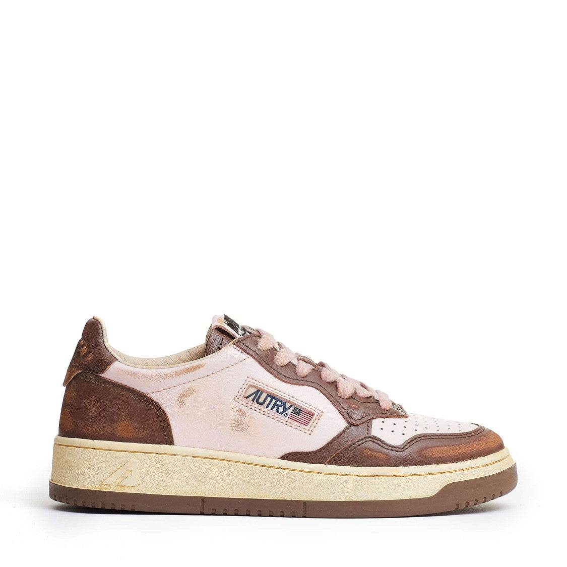 Autry Multicolor Medalist Low Leather Sneakers