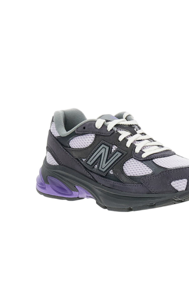 New Balance Grey Purple Unisex Abzorb 2010 Sneakers