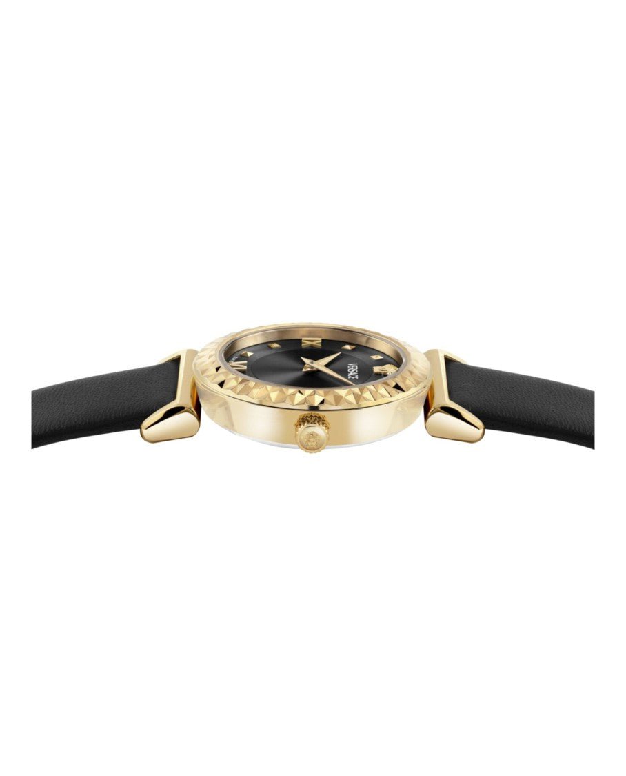Versace Mini Vanity Leather Watch