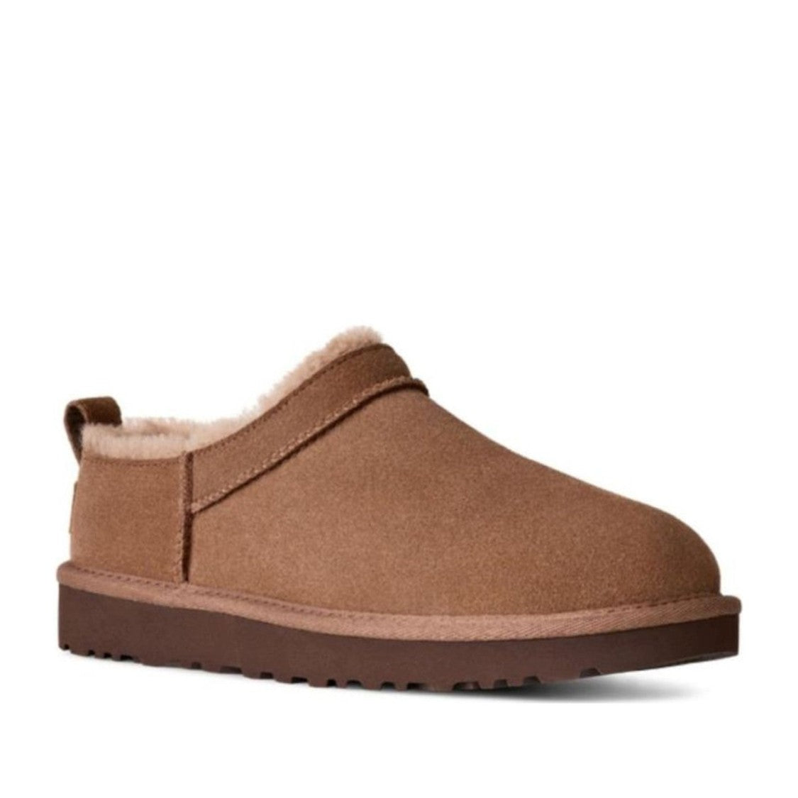 Ugg Classic Micro Brown Plush-Lined Suede Boots