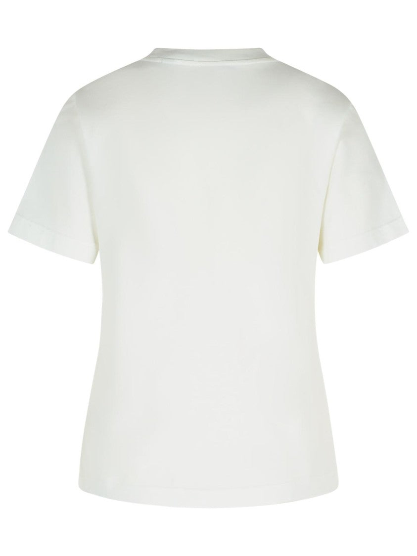 Burberry White Cotton T-Shirt