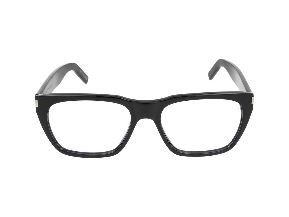 Saint Laurent Eyeglasses Saint Laurent Sl 598 Opt 001 Black Black Transparent 56/18/145